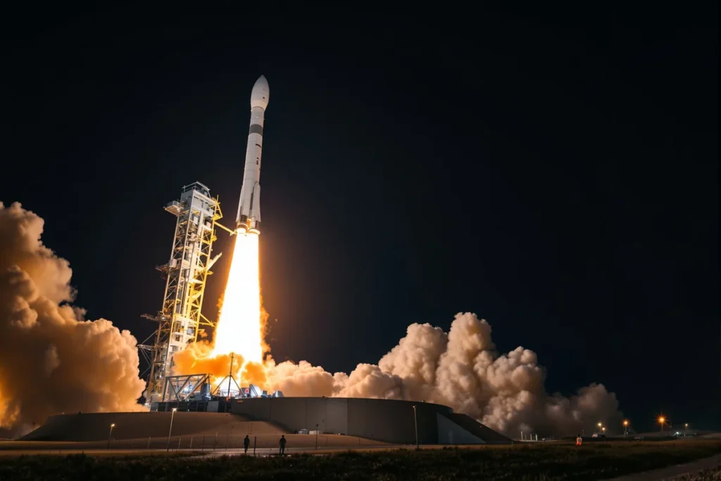 Lancement de la fusée New Glenn de Blue Origin depuis Cape Canaveral — mission NG-3