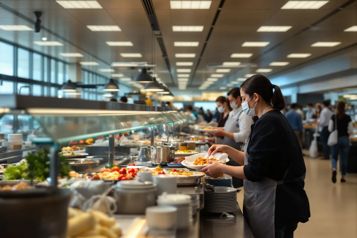 Cafétéria d entreprise Sodexo restauration collective