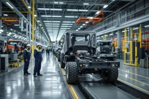 Scania Vampire à Angers : comment l’usine française fabrique un 4×4 militaire sur sa ligne de camions civils