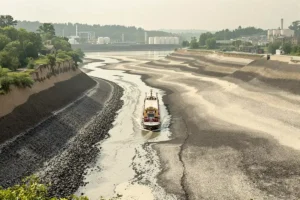 Niveau du Rhin au plus bas : de Kaub au Danube, l&rsquo;industrie européenne tourne au ralenti