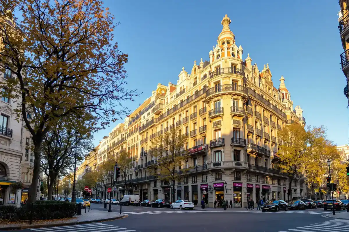 Immeubles modernistes de l'Eixample à Barcelone